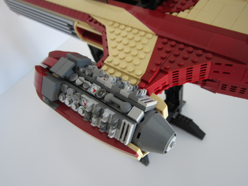 Illustration for article titled This Lego Landspeeder Has Everything But The Droids You're Looking For